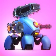 Little Big Robots (MOD, God Mode, Dumb Enemy)